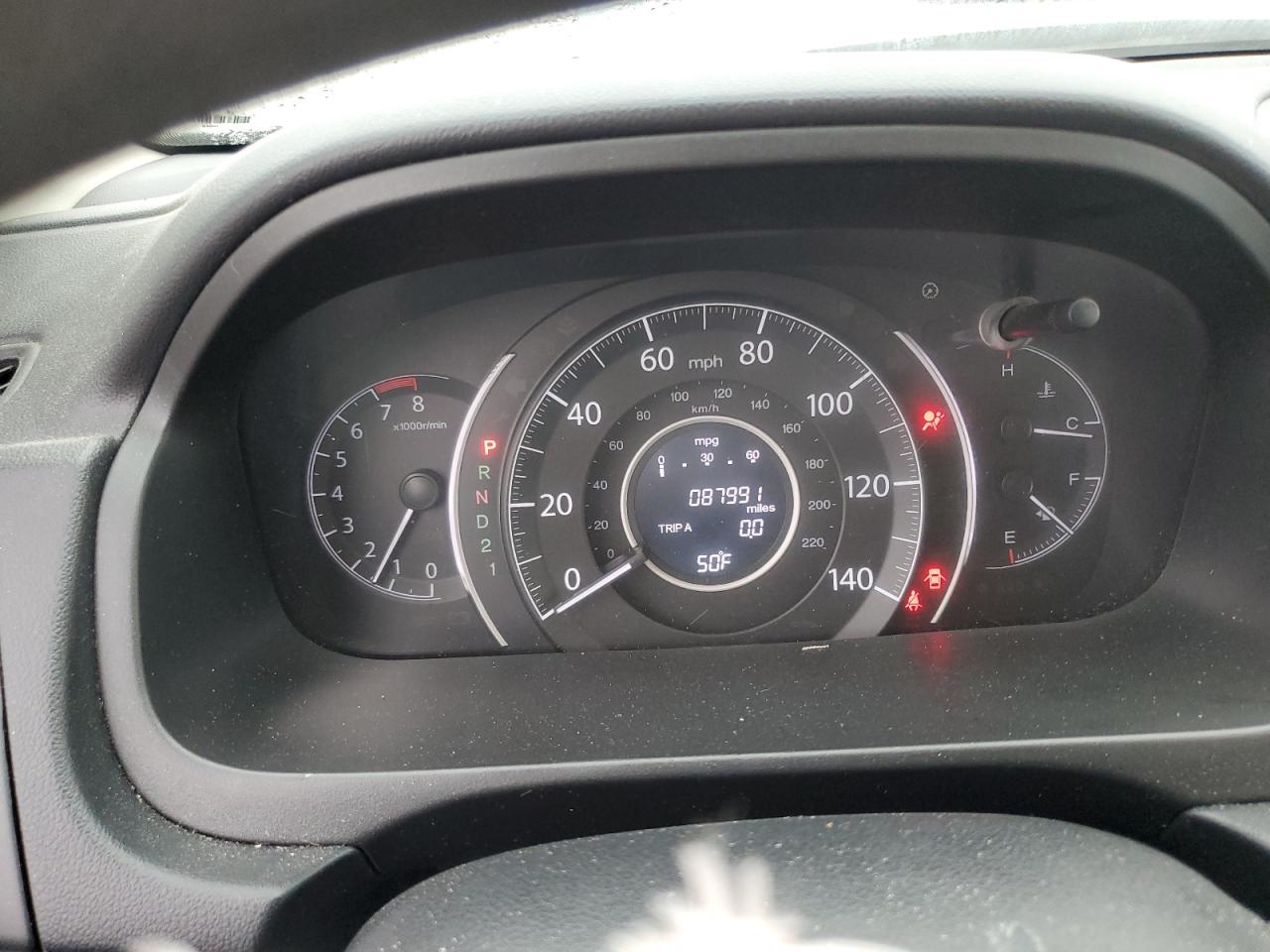 2014 Honda CR-V VIN 5J6RM4H32EL083822 Copart auction photo, front end damage thumbnail 9