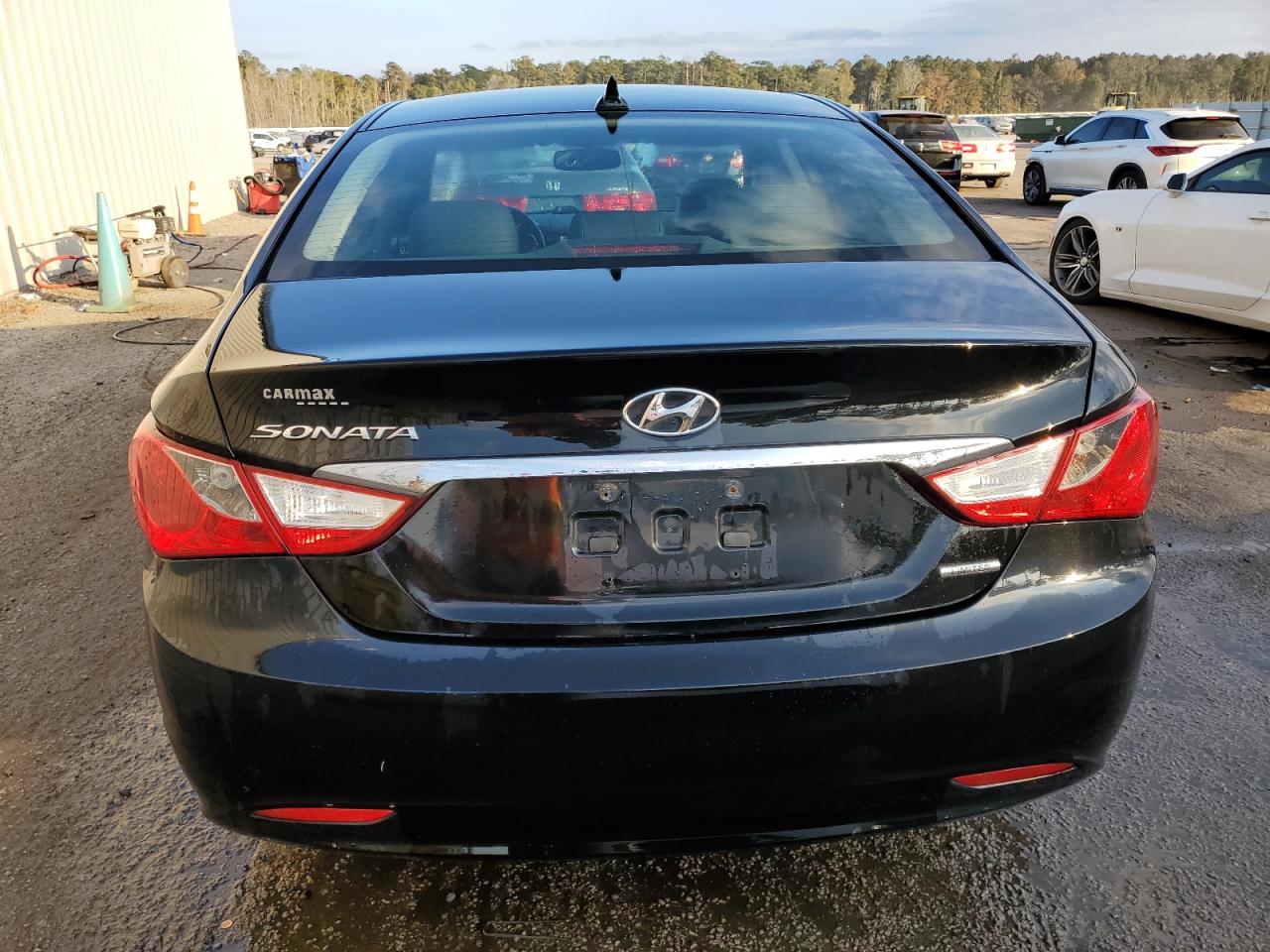2011 Hyundai Sonata VIN 5NPEC4AC3BH132222 Copart auction photo, side damage thumbnail 6