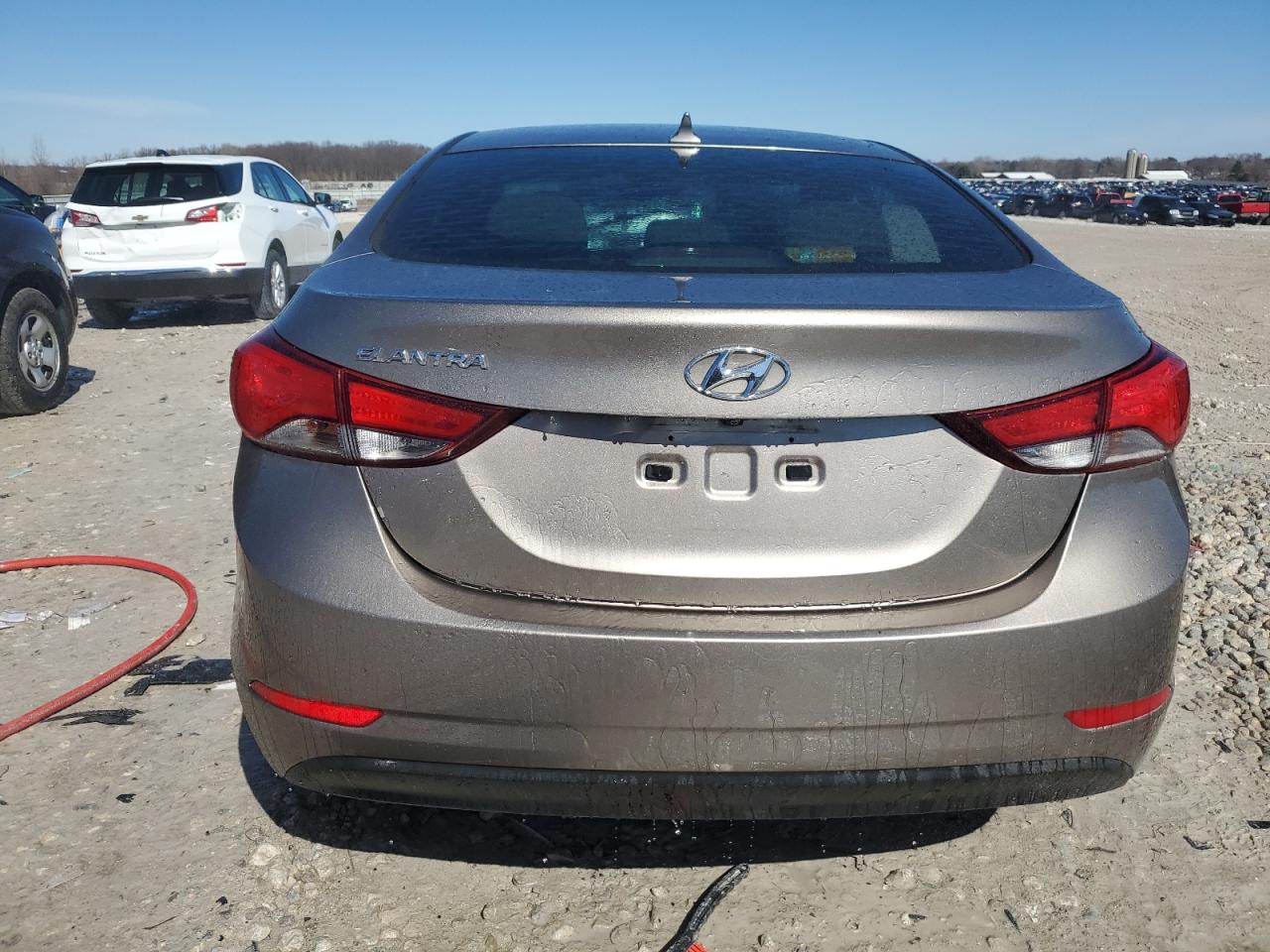2015 Hyundai Elantra VIN 5NPDH4AE1FH634490 Copart auction photo, vandalism / side damage thumbnail 6
