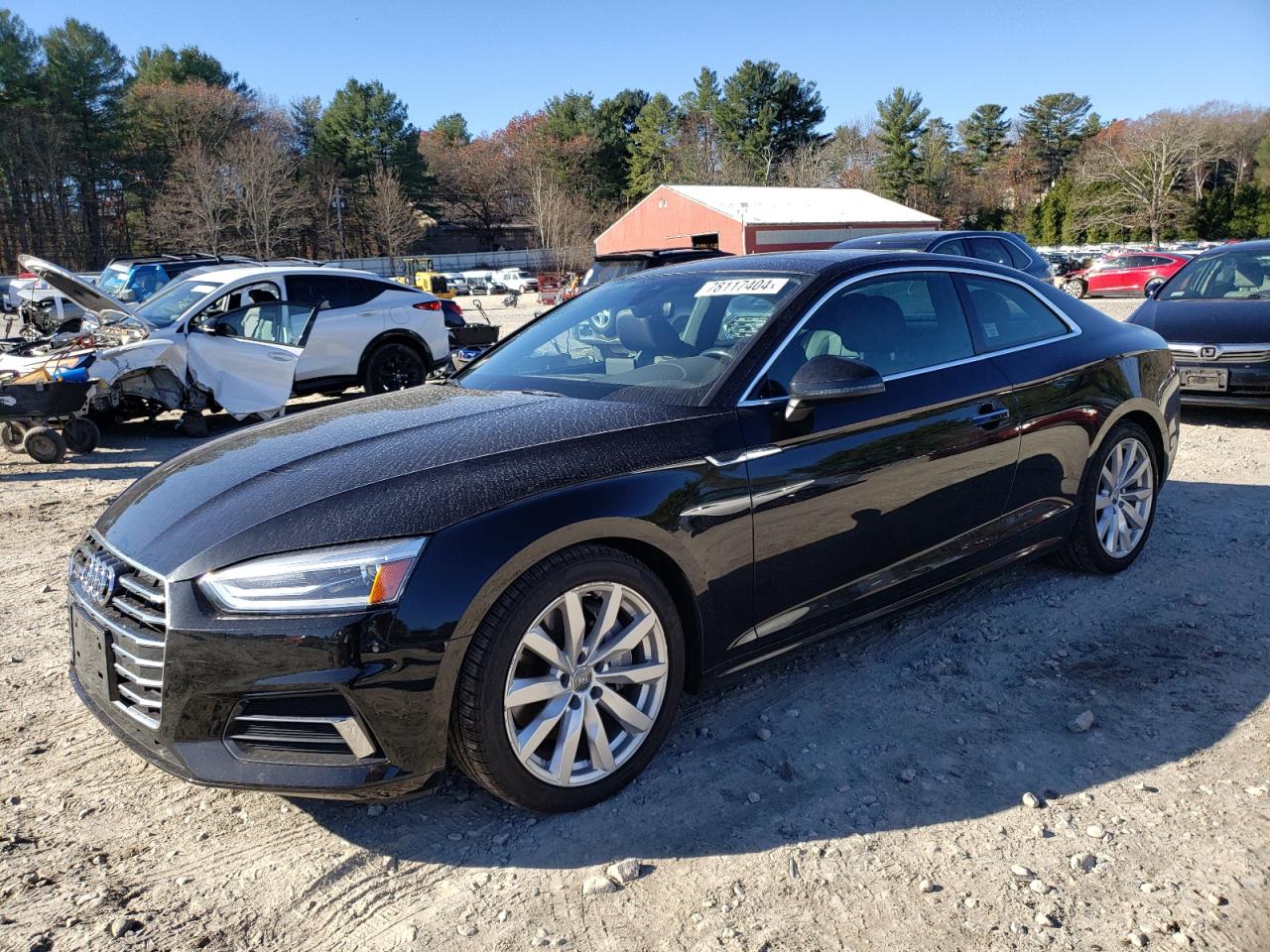 2018 Audi A5 VIN WAUNNAF58JA033367