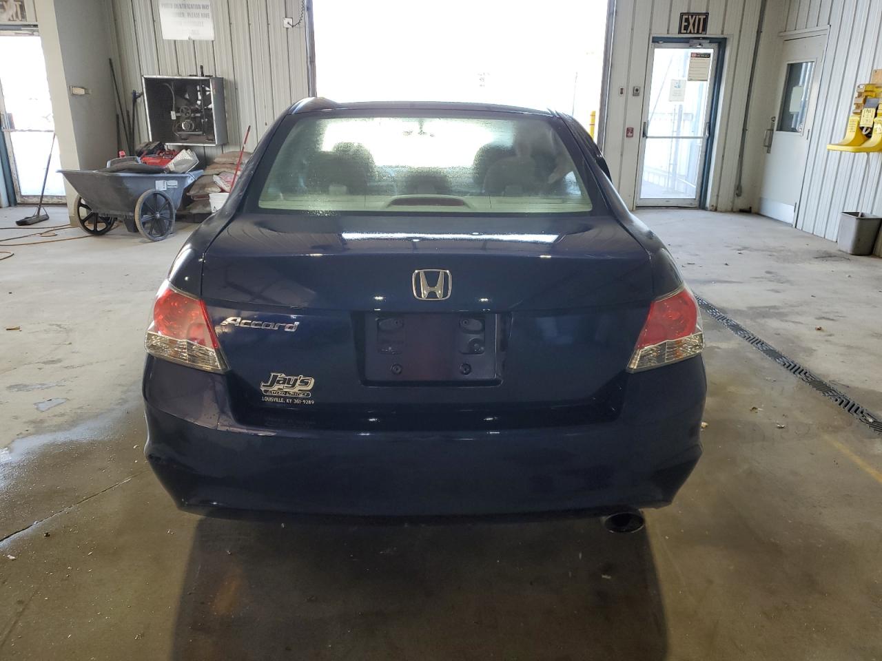 2010 Honda Accord VIN 1HGCP2F76AA072827 Copart auction photo, side / front end damage thumbnail 6