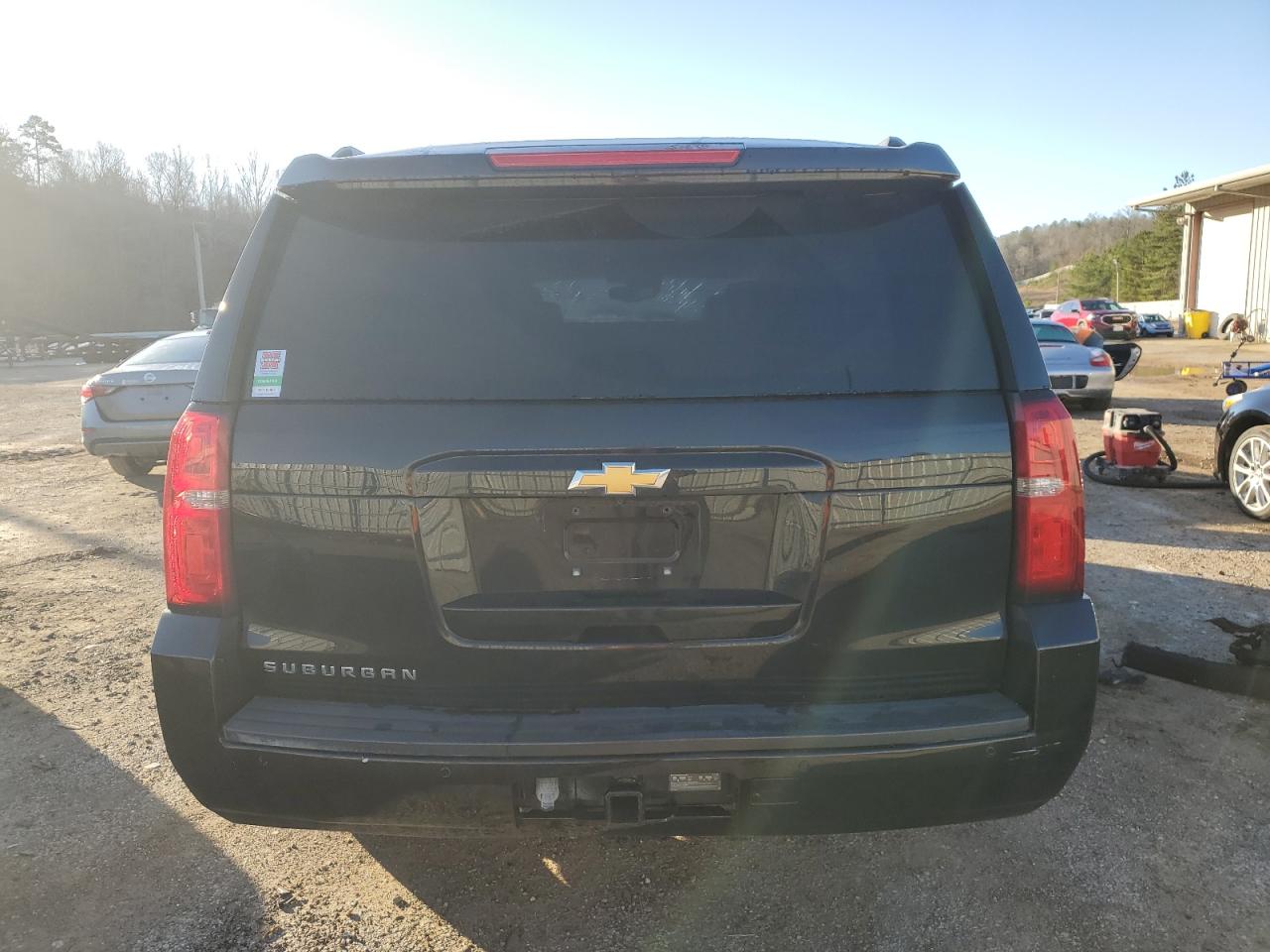 2019 Chevrolet Suburban VIN 1GNSCHKCXKR187842 Copart auction photo, burn - engine damage thumbnail 6