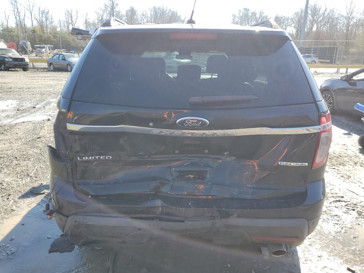 2013 Ford Explorer VIN 1FM5K7F85DGB54167 Copart auction photo, rear end damage thumbnail 6