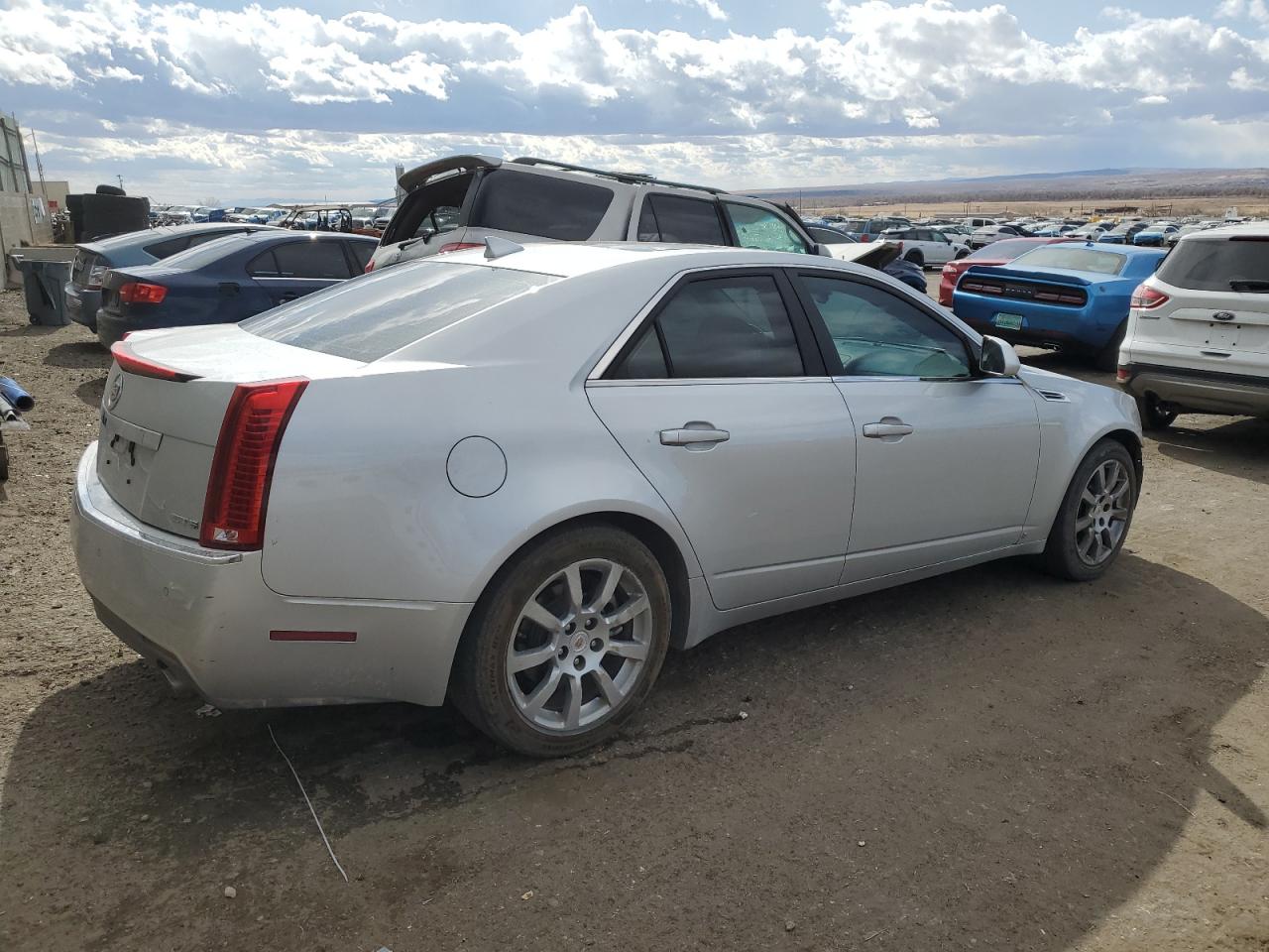 2009 Cadillac CTS VIN 1G6DJ577890150257 Copart auction photo, front end / side damage thumbnail 3