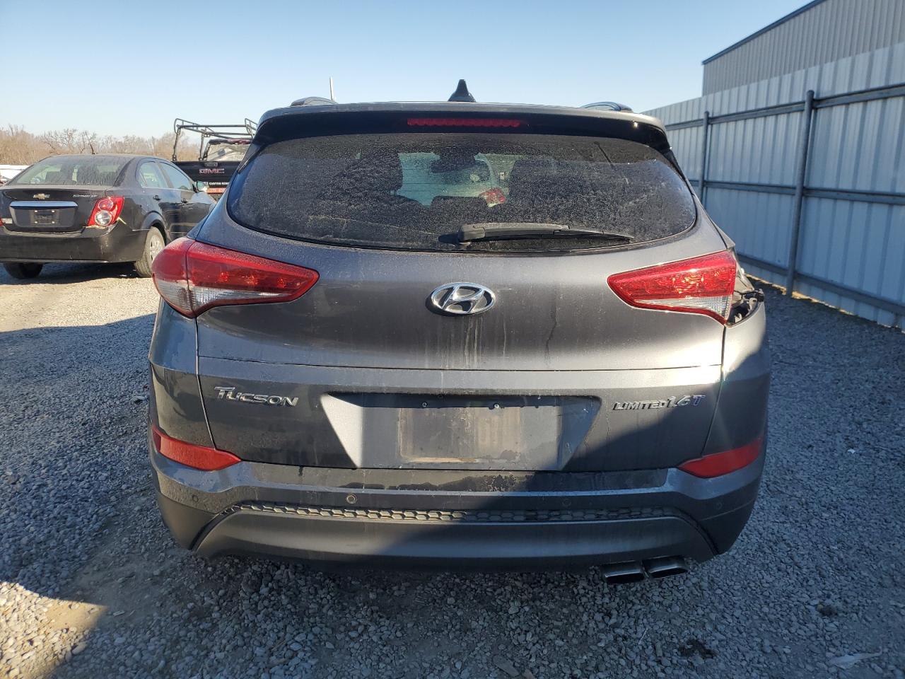 2016 Hyundai Tucson VIN KM8J33A25GU185139 Copart auction photo, all over / mechanical damage thumbnail 6