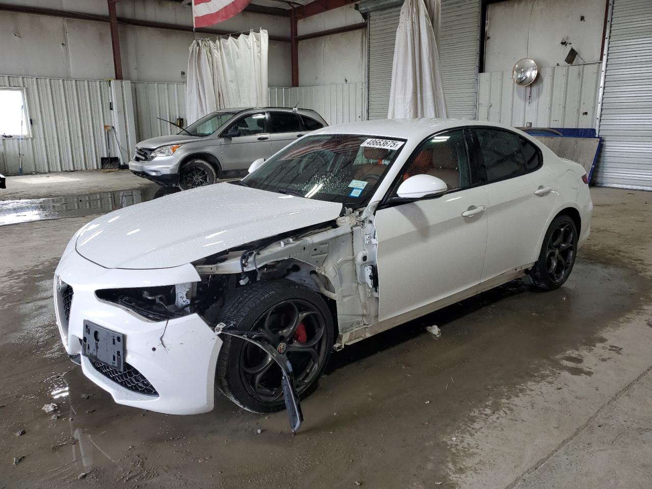 2017 Alfa Romeo Giulia VIN ZARFAEEN2H7549863 - Copart auction photo