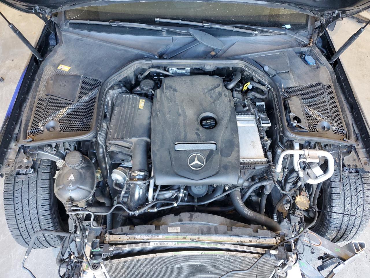 2016 Mercedes-Benz C-klasse VIN 55SWF4KB8GU119617 Copart auction photo, front end damage thumbnail 11