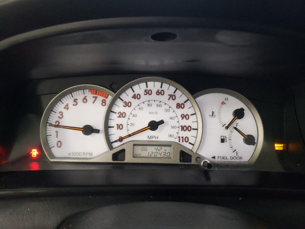 2008 Toyota Corolla VIN 1NXBR30E28Z045663 Copart auction photo, front end / side damage thumbnail 9