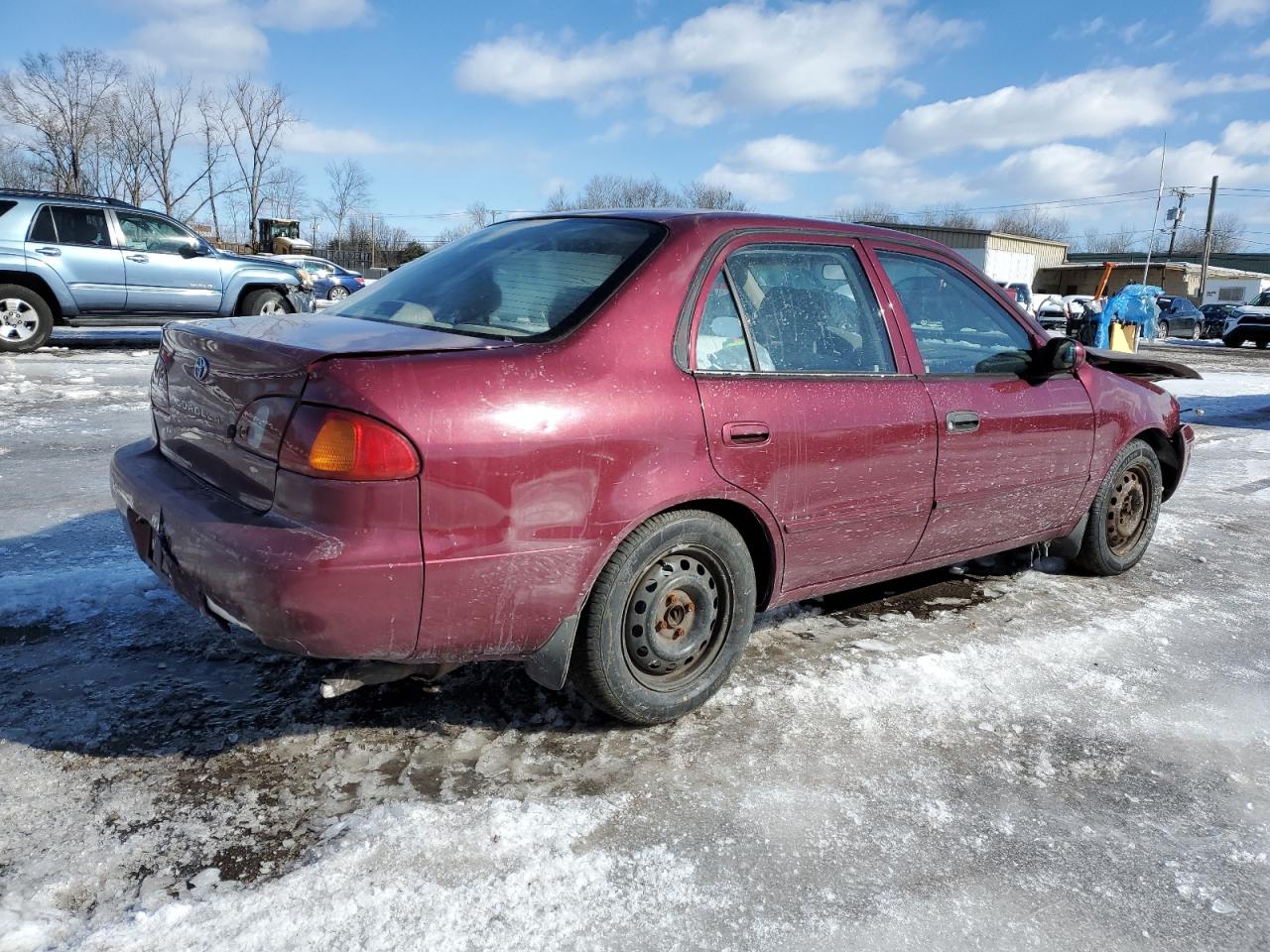 1998 Toyota Corolla VIN 2T1BR12E0WC070111 Copart auction photo, front end damage thumbnail 3