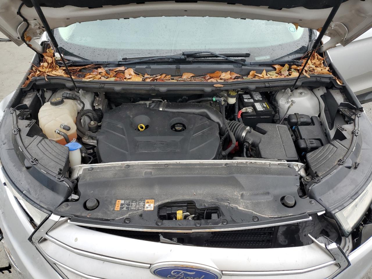 2015 Ford Edge VIN 2FMTK3K96FBB61864 Copart auction photo, side / front end damage thumbnail 13