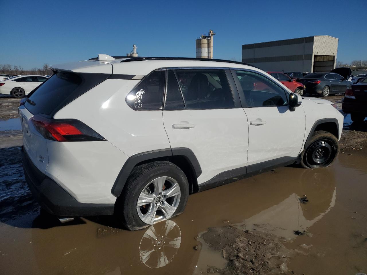 2021 Toyota RAV 4 VIN 2T3P1RFVXMC245913 Copart auction photo, mechanical damage thumbnail 3