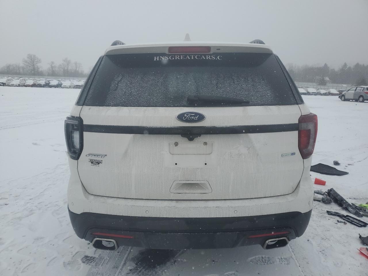 2016 Ford Explorer VIN 1FM5K8GT0GGA82145 Copart auction photo, all over damage thumbnail 6