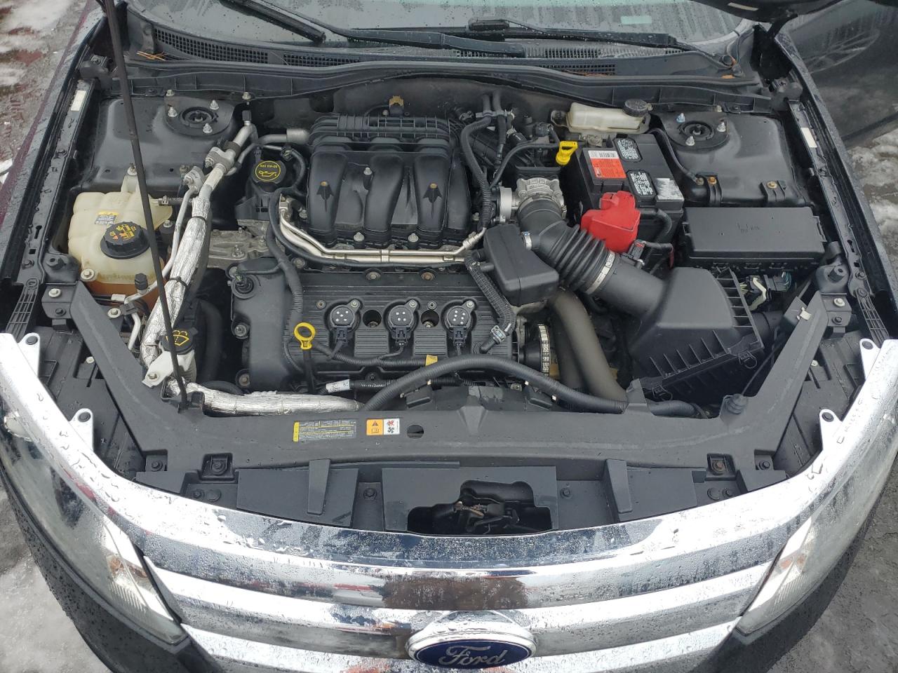 2012 Ford Fusion VIN 3FAHP0JG1CR358213 Copart auction photo, side / rear end damage thumbnail 11