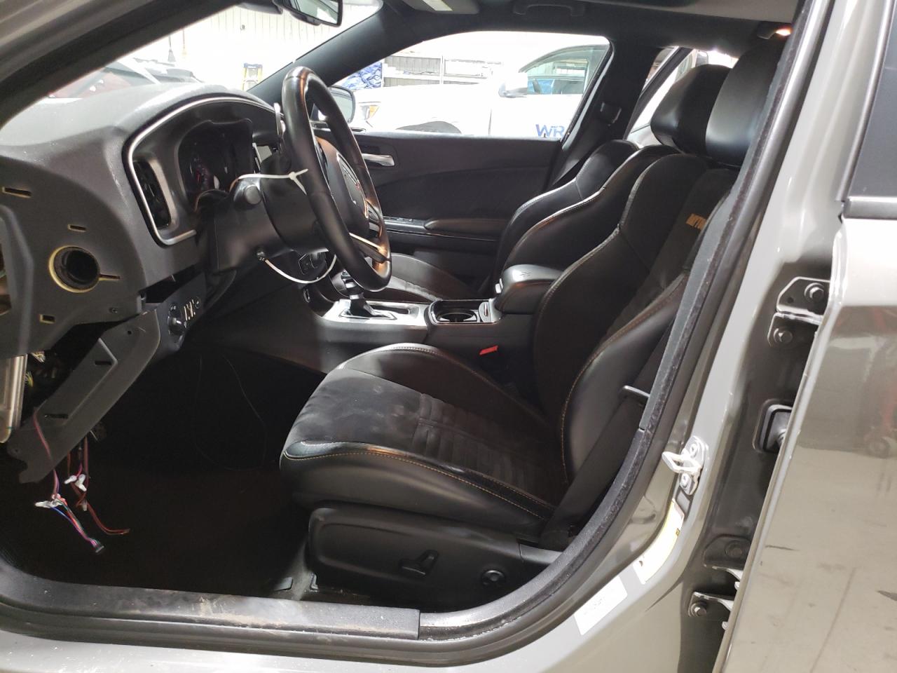 2017 Dodge Charger VIN 2C3CDXGJ5HH593455 Copart auction photo, rear end / front end damage thumbnail 7