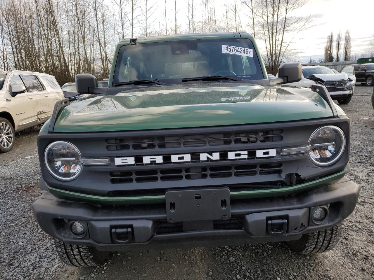 2023 Ford Bronco VIN 1FMDE5AP9PLB46851 Copart auction photo, front end damage thumbnail 5
