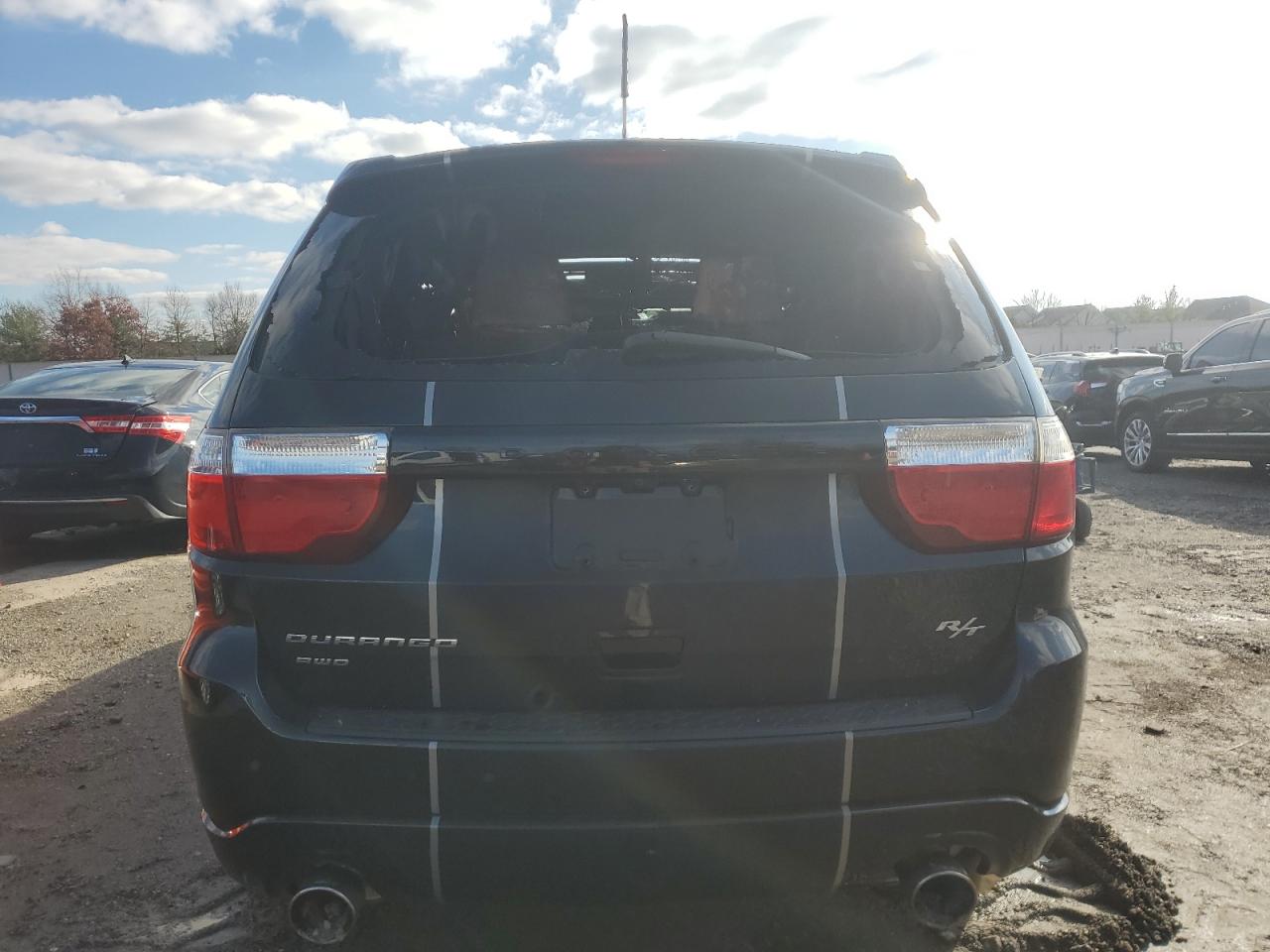 2013 Dodge Durango VIN 1C4SDJCTXDC664996 Copart auction photo, burn - interior / burn damage thumbnail 6