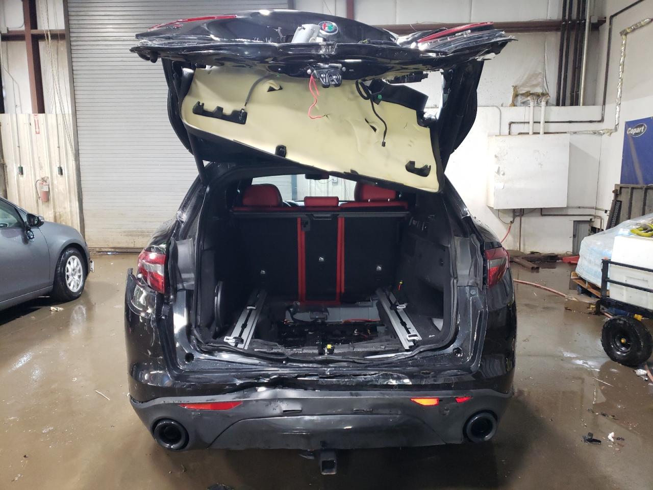 2019 Alfa Romeo Stelvio VIN ZASPAKBN1K7C38232 Copart auction photo, rear end damage thumbnail 6