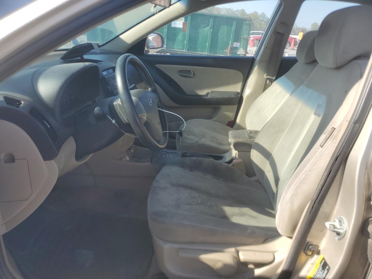 2008 Hyundai Elantra VIN KMHDU46D18U285198 Copart auction photo, undercarriage damage thumbnail 7