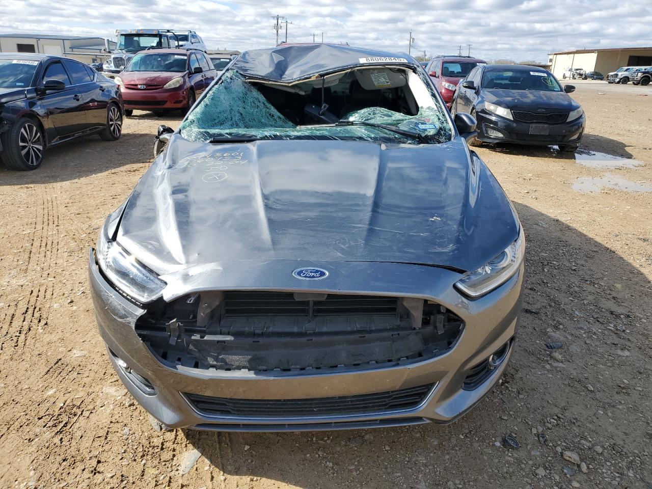 2014 Ford Fusion VIN 3FA6P0K9XER260453 Copart auction photo, all over damage thumbnail 5
