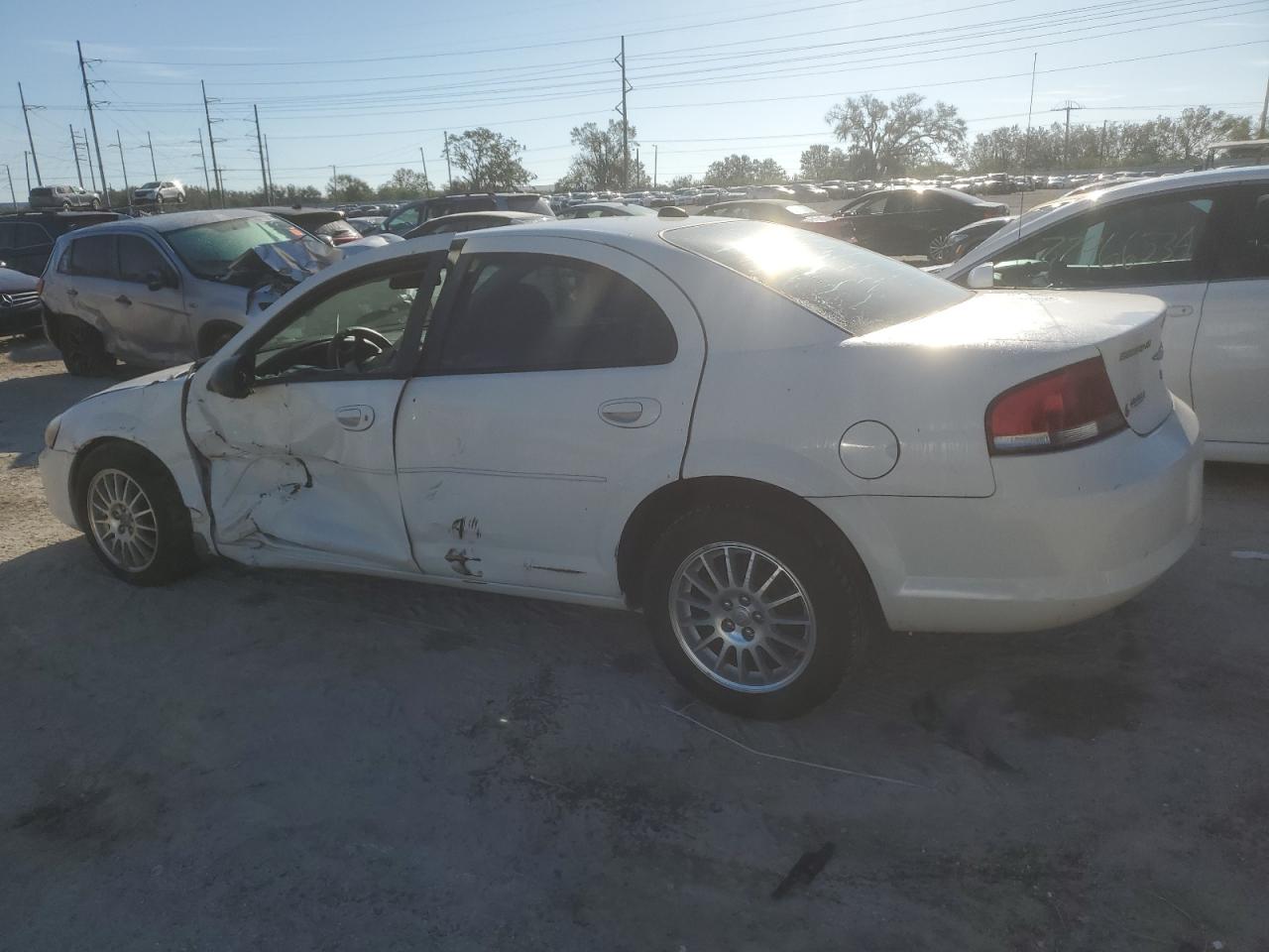 2005 Chrysler Sebring VIN 1C3EL56R05N637579 Copart auction photo, side / minor dent/scratches damage thumbnail 2