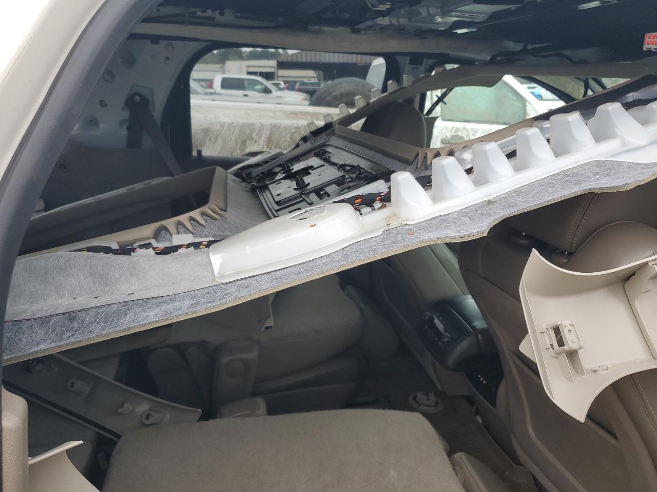 2013 GMC Acadia VIN 1GKKRTKD2DJ195359 Copart auction photo, top/roof damage thumbnail 13