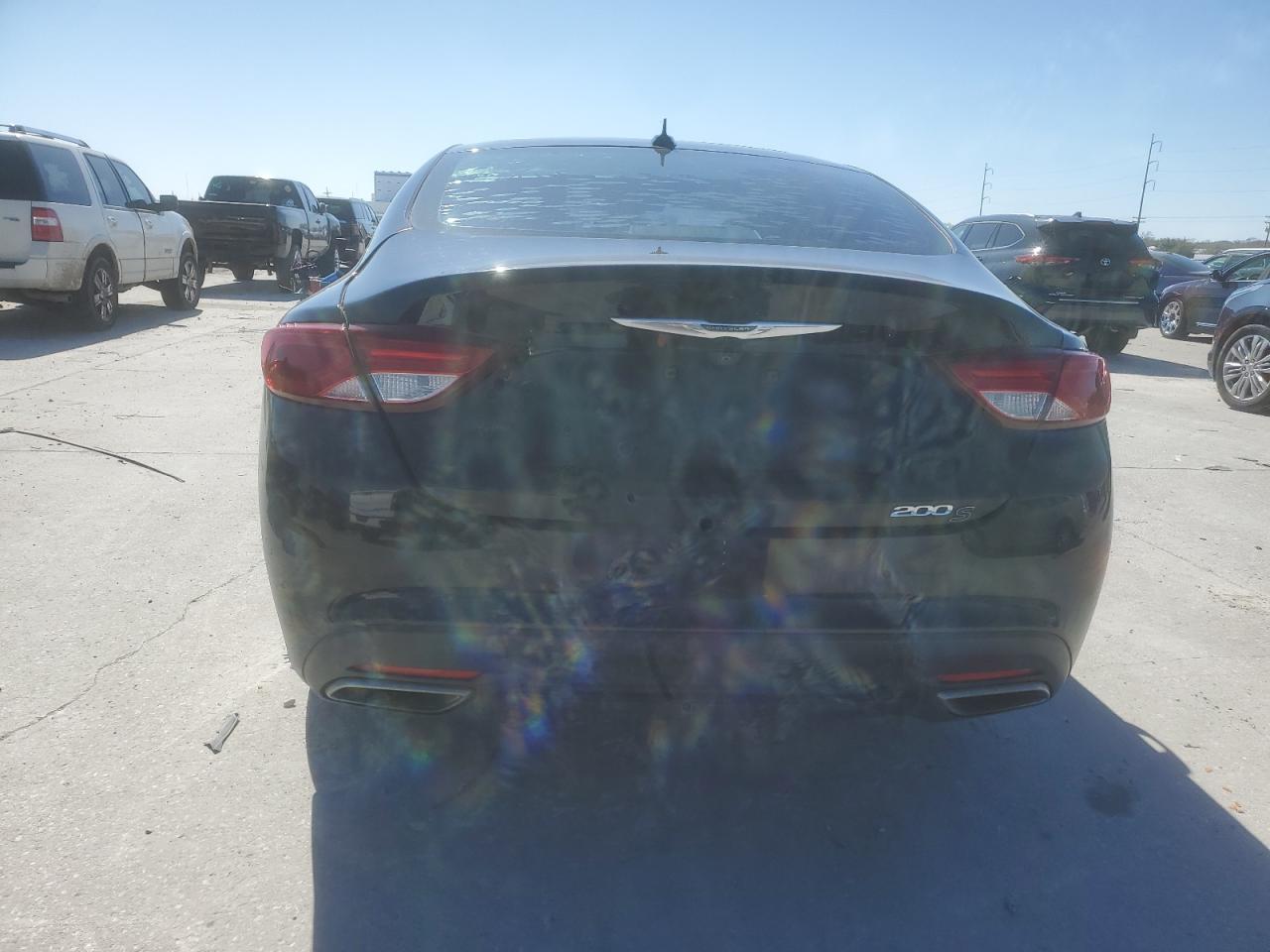 2015 Chrysler 200 VIN 1C3CCCBG9FN613265 Copart auction photo, all over damage thumbnail 6
