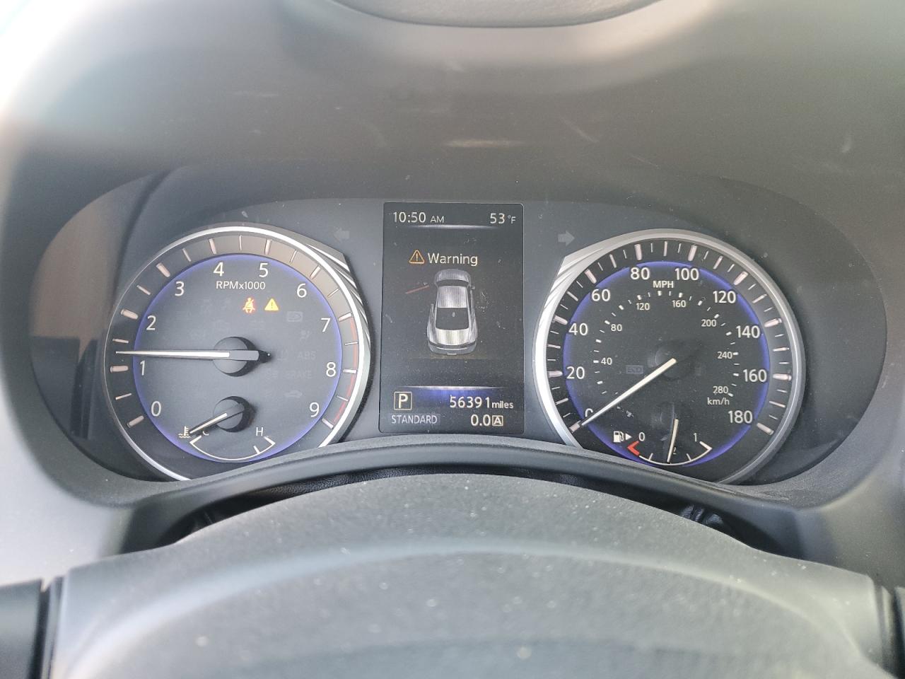 2018 Infiniti Q60 VIN JN1EV7EK1JM340152 Copart auction photo, front end damage thumbnail 9