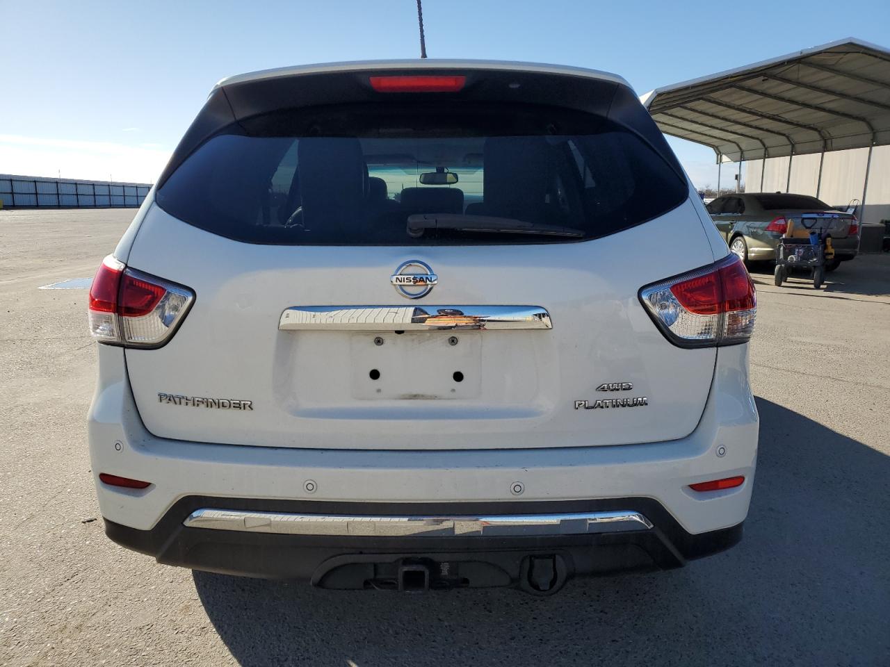 2014 Nissan Pathfinder VIN 5N1AR2MM8EC663045 Copart auction photo, side damage thumbnail 6