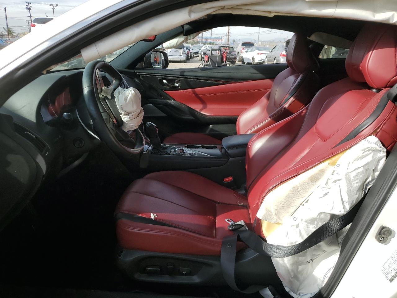 2021 Infiniti Q60 VIN JN1FV7LK7MM530100 Copart auction photo, side damage thumbnail 7