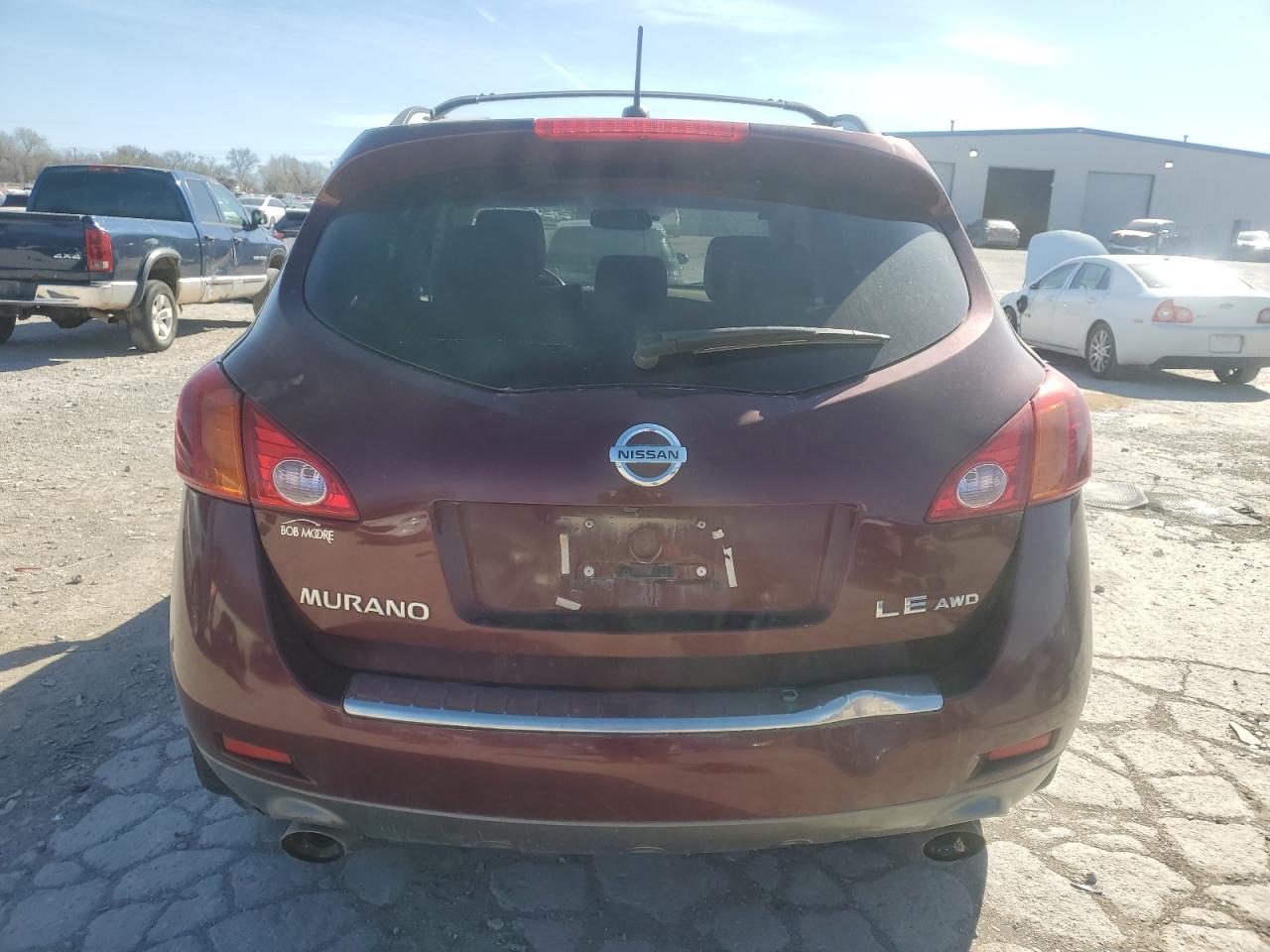 2010 Nissan Murano VIN JN8AZ1MW0AW138638 Copart auction photo, front end / minor dent/scratches damage thumbnail 6