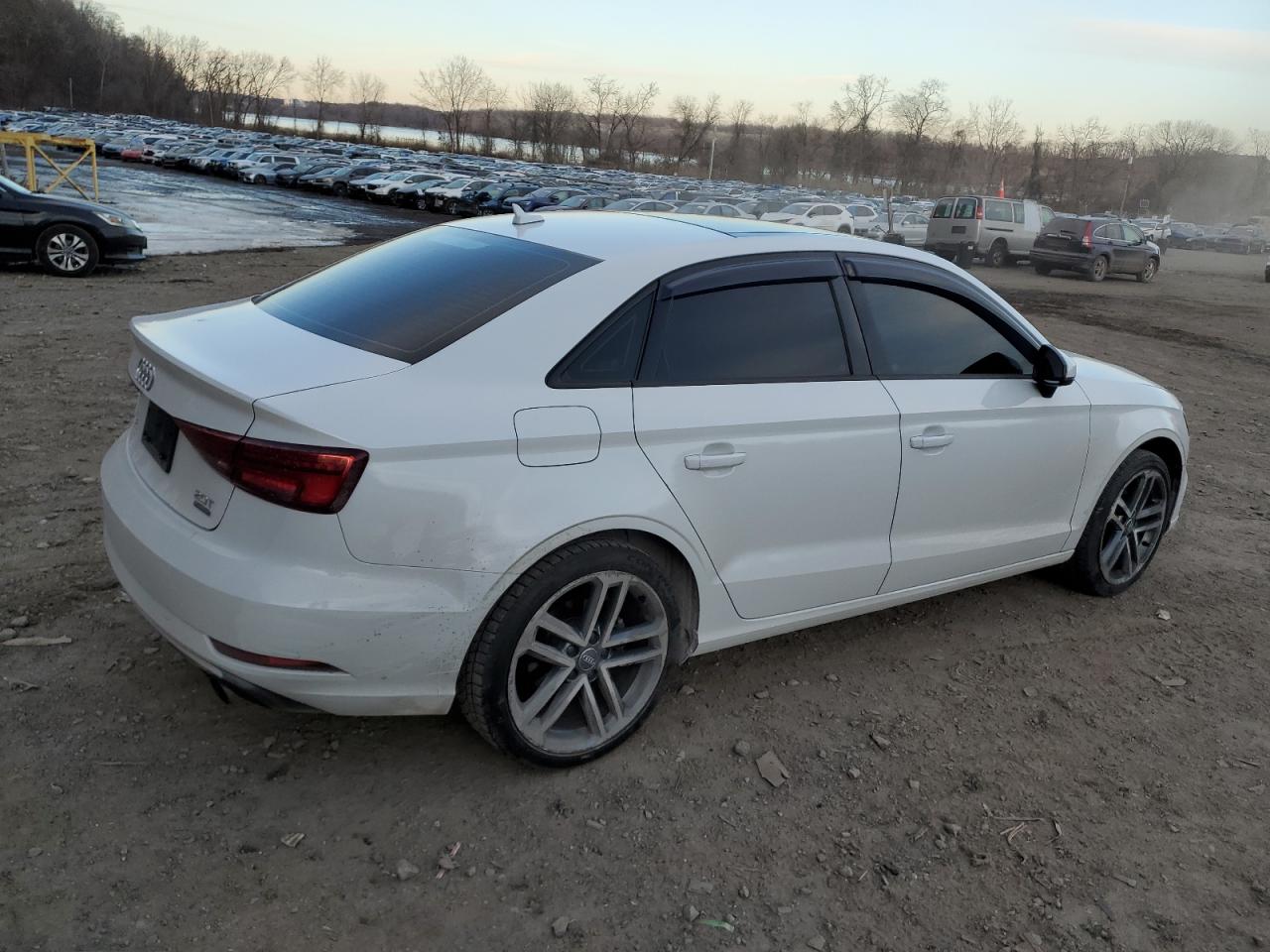 2017 Audi A3 VIN WAUB8GFF8H1025348 Copart auction photo, front end / minor dent/scratches damage thumbnail 3