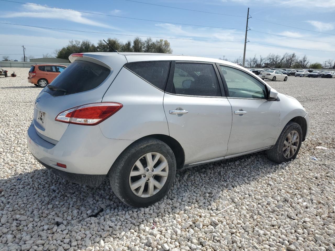 2014 Nissan Murano VIN JN8AZ1MU4EW411536 Copart auction photo, undercarriage damage thumbnail 3
