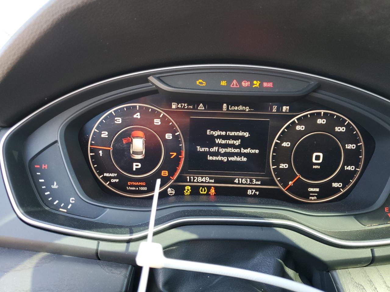 2018 Audi Q5 VIN WA1BNBFY1J2023922 Copart auction photo, rear end damage thumbnail 9