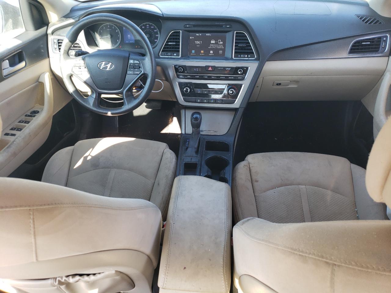2016 Hyundai Sonata VIN 5NPE34AF3GH311880 Copart auction photo, all over damage thumbnail 8