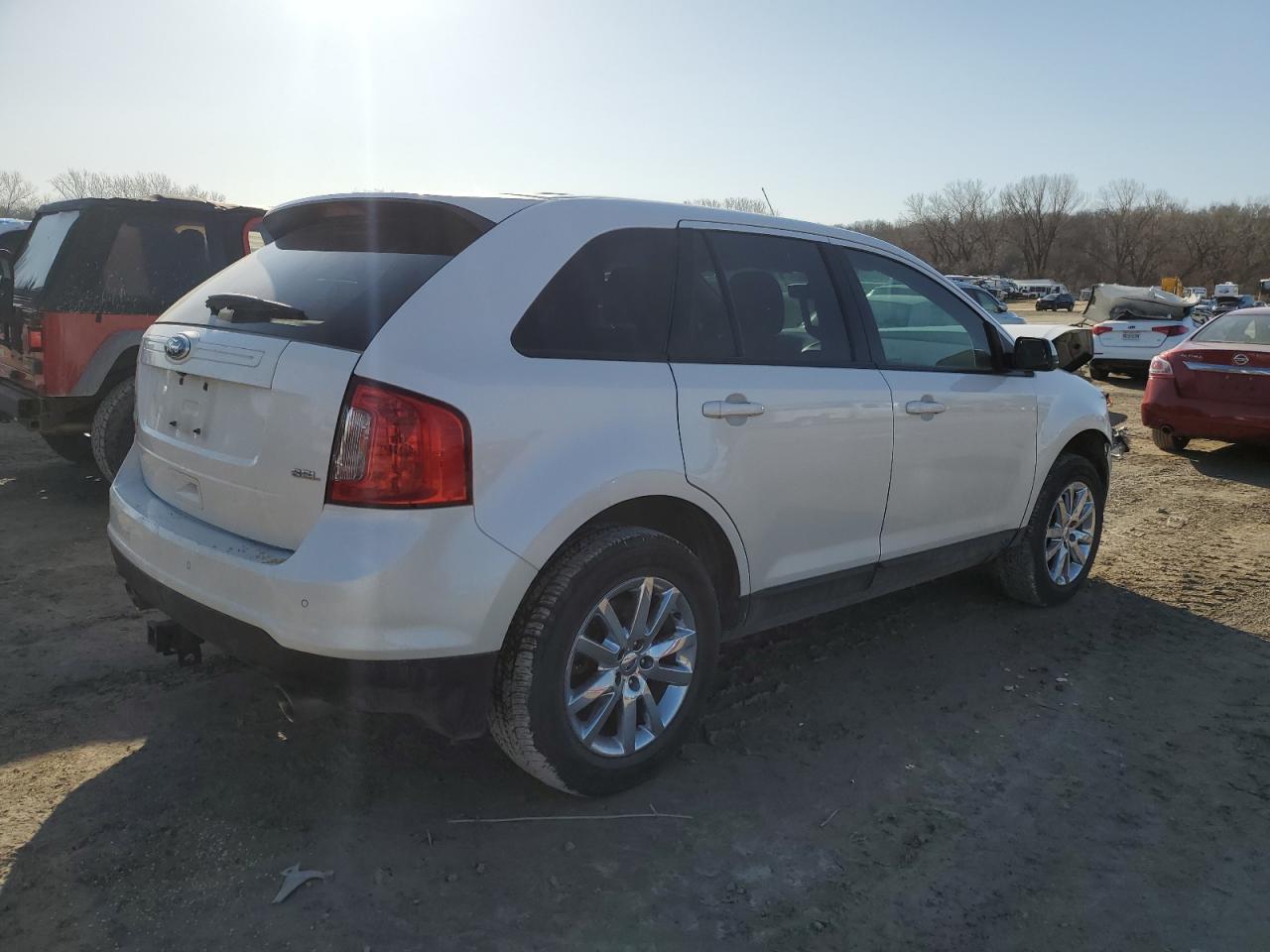 2013 Ford Edge VIN 2FMDK3JCXDBA48224 Copart auction photo, front end damage thumbnail 3