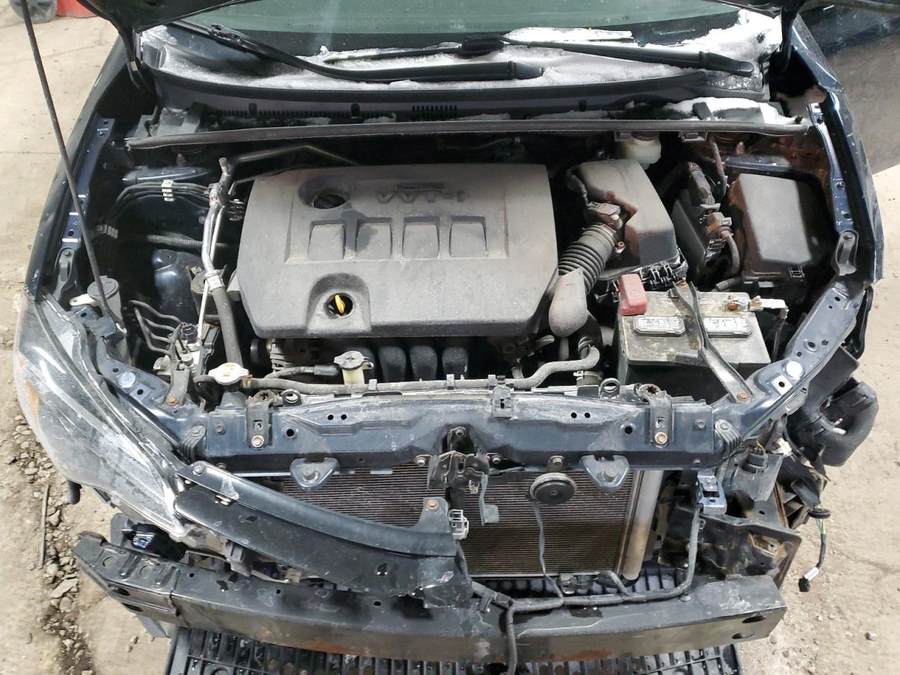 2018 Toyota Corolla VIN 2T1BURHE2JC097050 Copart auction photo, all over damage thumbnail 11