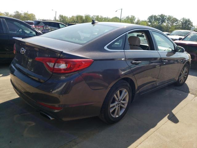 2015 Hyundai Sonata VIN 5NPE24AF8FH026884 Copart auction photo, vandalism / side damage thumbnail 3