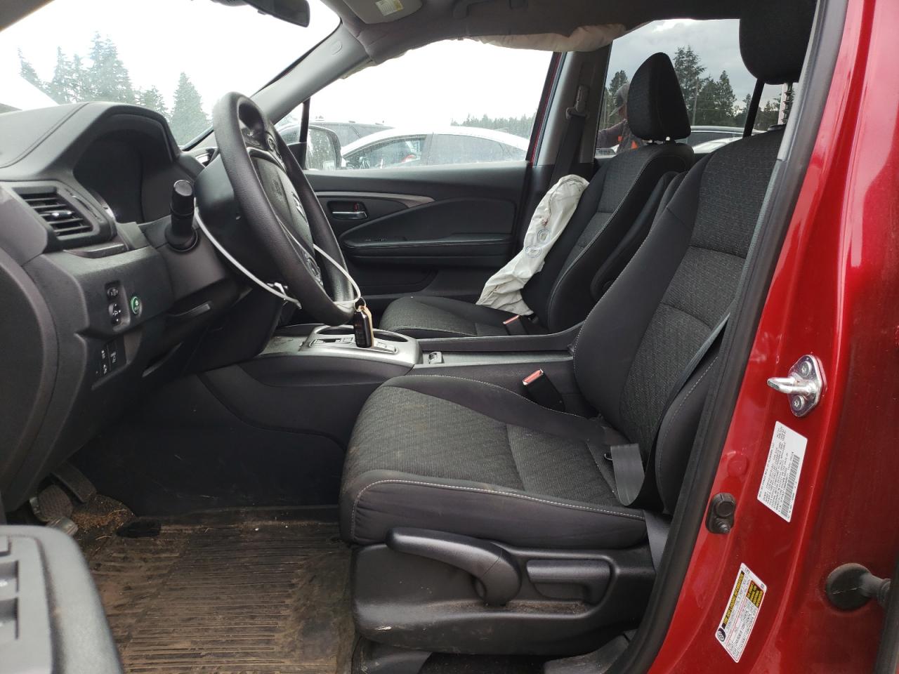 2021 Honda Ridgeline VIN 5FPYK3F13MB008011 Copart auction photo, side / undercarriage damage thumbnail 7