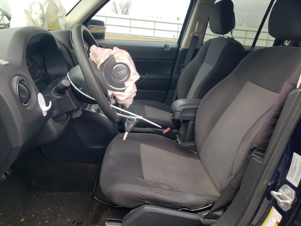 2015 Jeep Liberty (Patriot) VIN 1C4NJPBB5FD281191 Copart auction photo, front end / side damage thumbnail 7