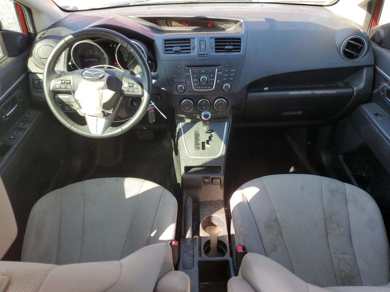 2014 Mazda 5 VIN JM1CW2CL0E0173179 Copart auction photo, front end / side damage thumbnail 8