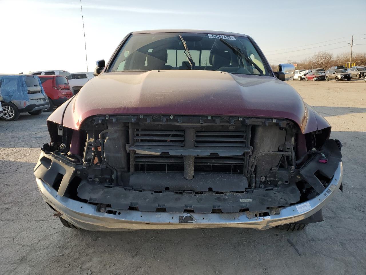 2017 RAM 1500 VIN 1C6RR7JT4HS652366 Copart auction photo, front end / mechanical damage thumbnail 5