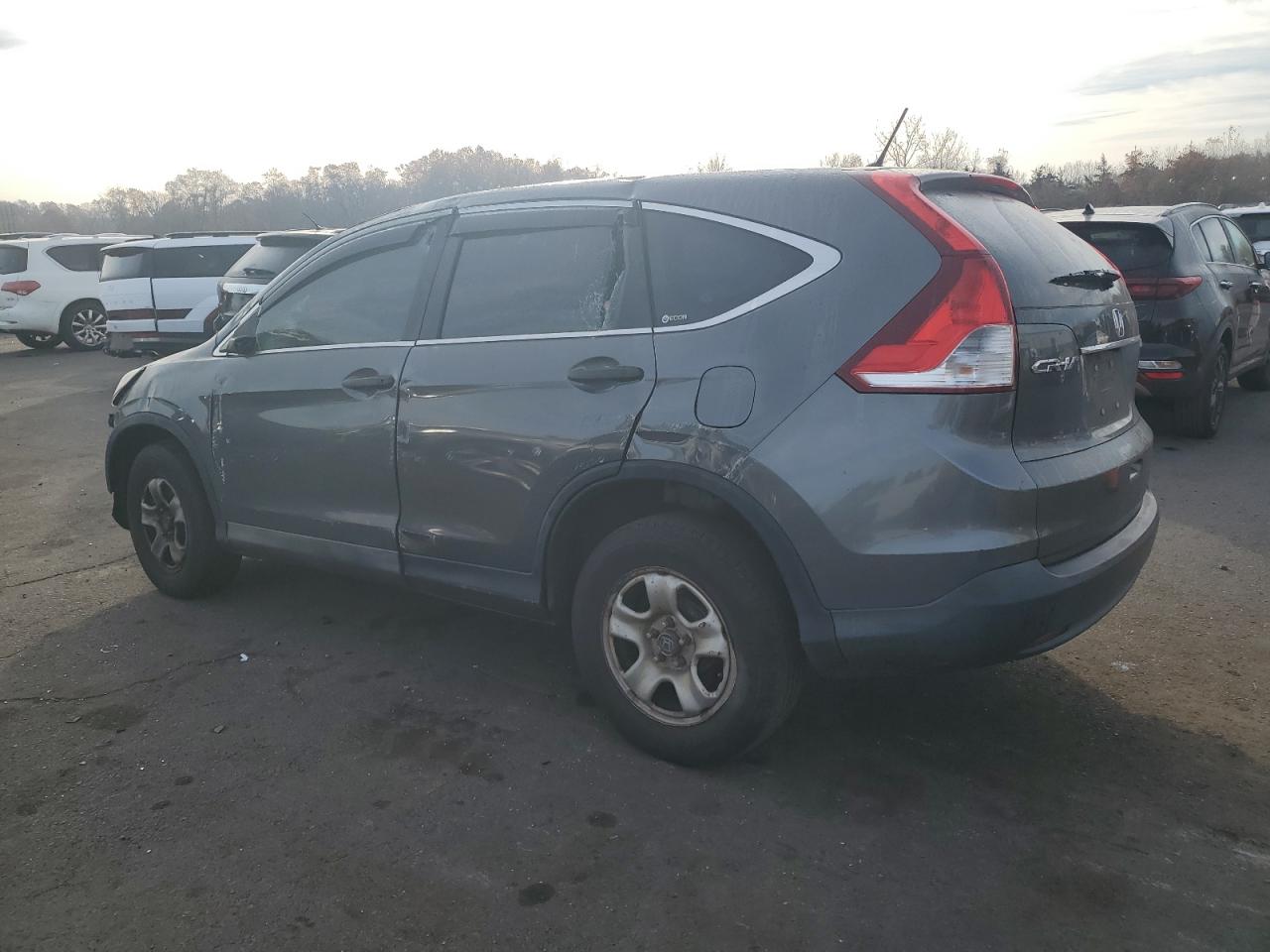 2012 Honda CR-V VIN 2HKRM4H35CH628516 Copart auction photo, front end / side damage thumbnail 2