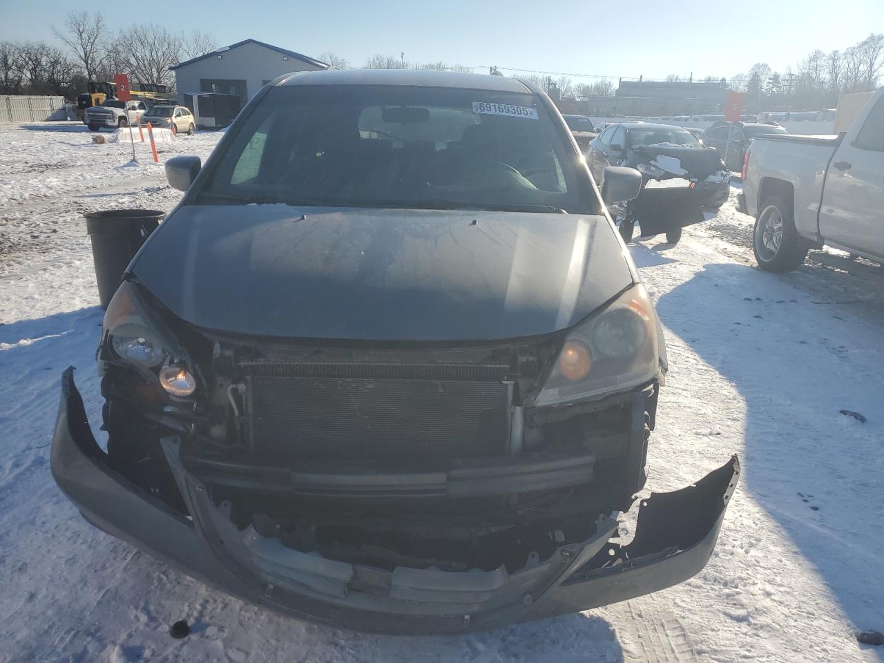 2009 Honda Odyssey VIN 5FNRL38469B411831 Copart auction photo, front end damage thumbnail 5