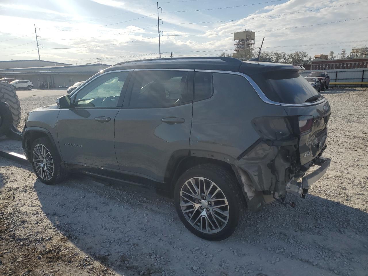 2022 Jeep Compass VIN 3C4NJDCB6NT104896 Copart auction photo, front end / rear end damage thumbnail 2