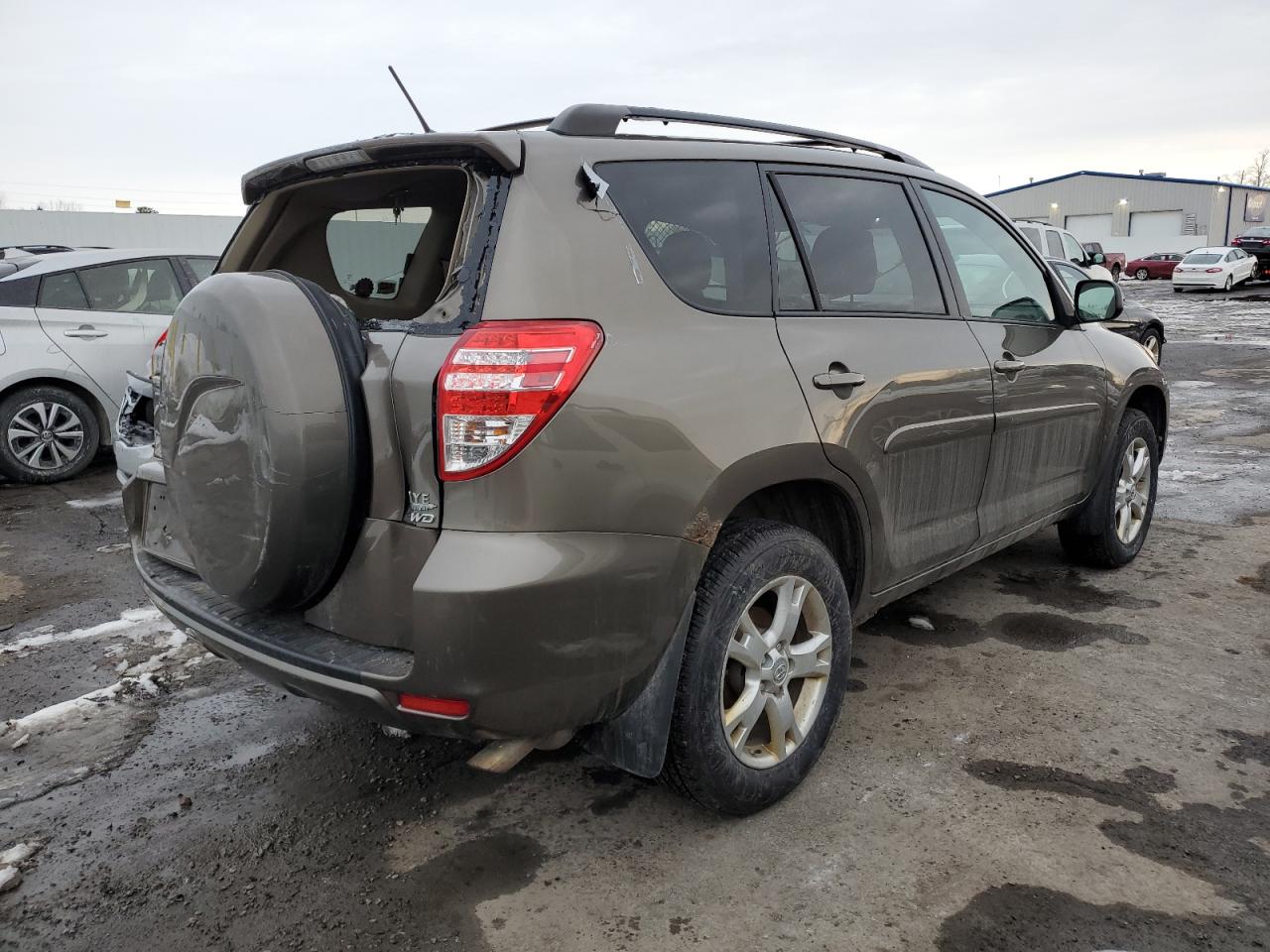 2011 Toyota RAV 4 VIN 2T3BF4DV8BW115528 Copart auction photo, rear end / minor dent/scratches damage thumbnail 3