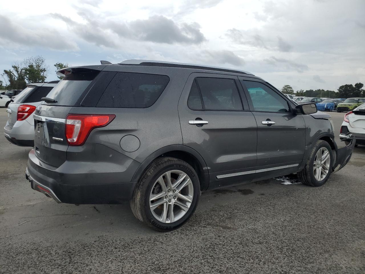 2016 Ford Explorer VIN 1FM5K7F89GGA23151 Copart auction photo, front end damage thumbnail 3