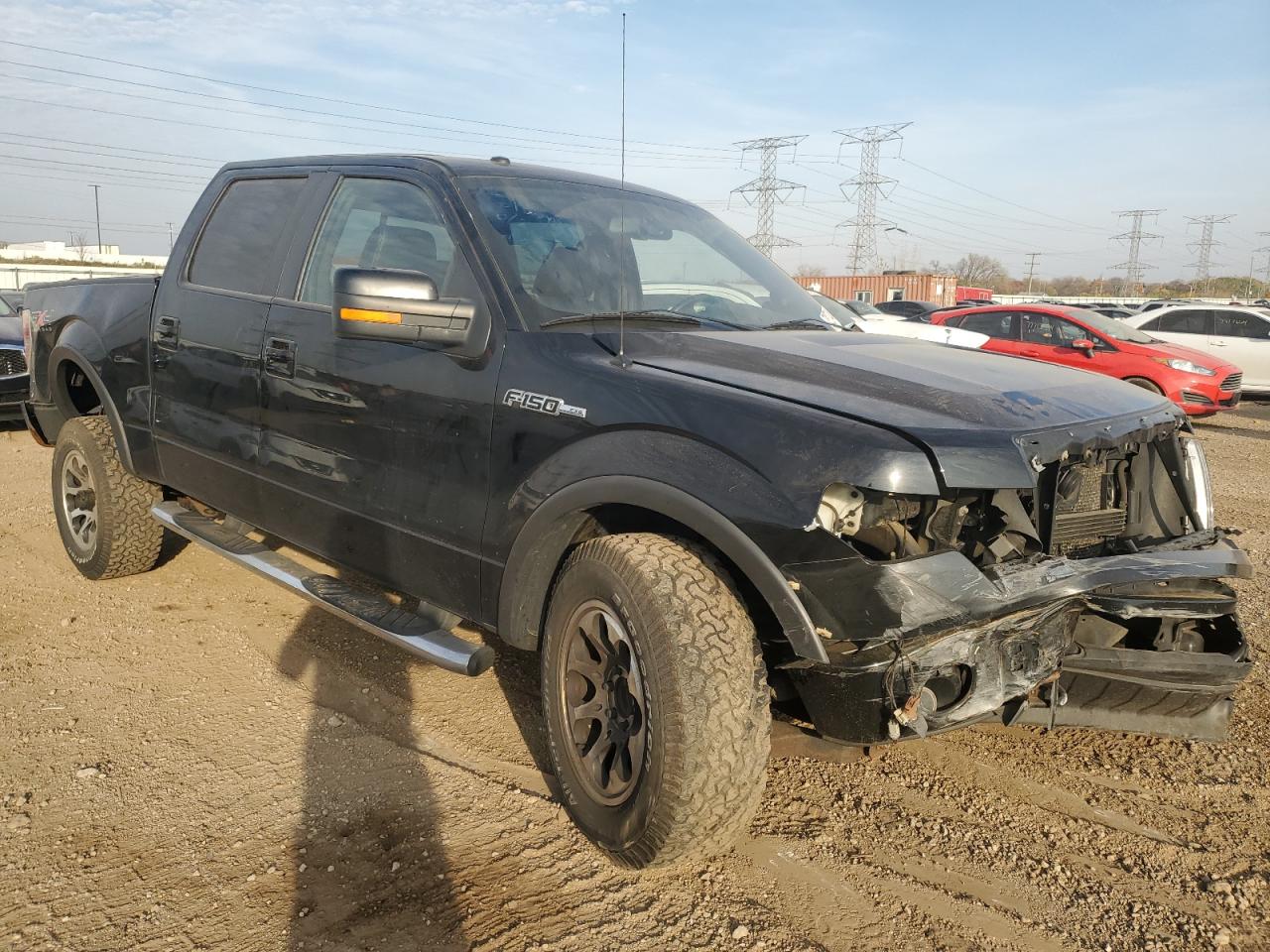 2009 Ford F-150 VIN 1FTPW14V49FA03762 Copart auction photo, front end / rear end damage thumbnail 4