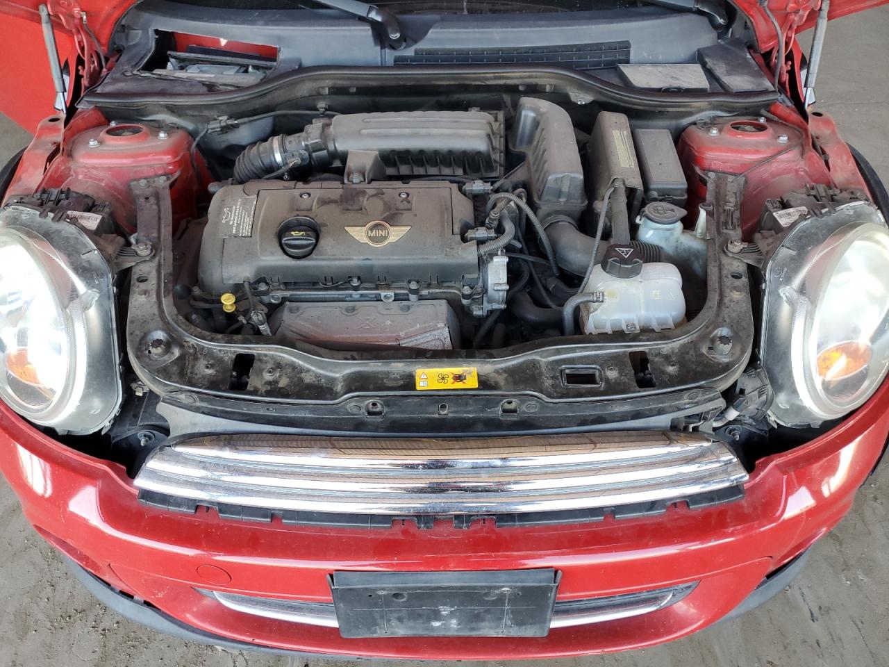 2011 MINI Cooper VIN WMWSU3C54BT098891 Copart auction photo, all over / mechanical damage thumbnail 12