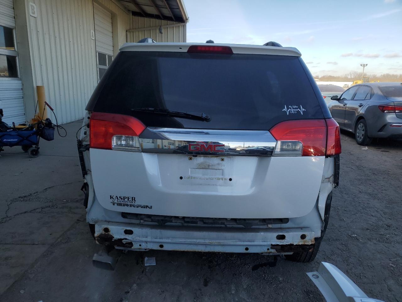 2016 GMC Terrain VIN 2GKFLTEK0G6252754 Copart auction photo, rear end / side damage thumbnail 6