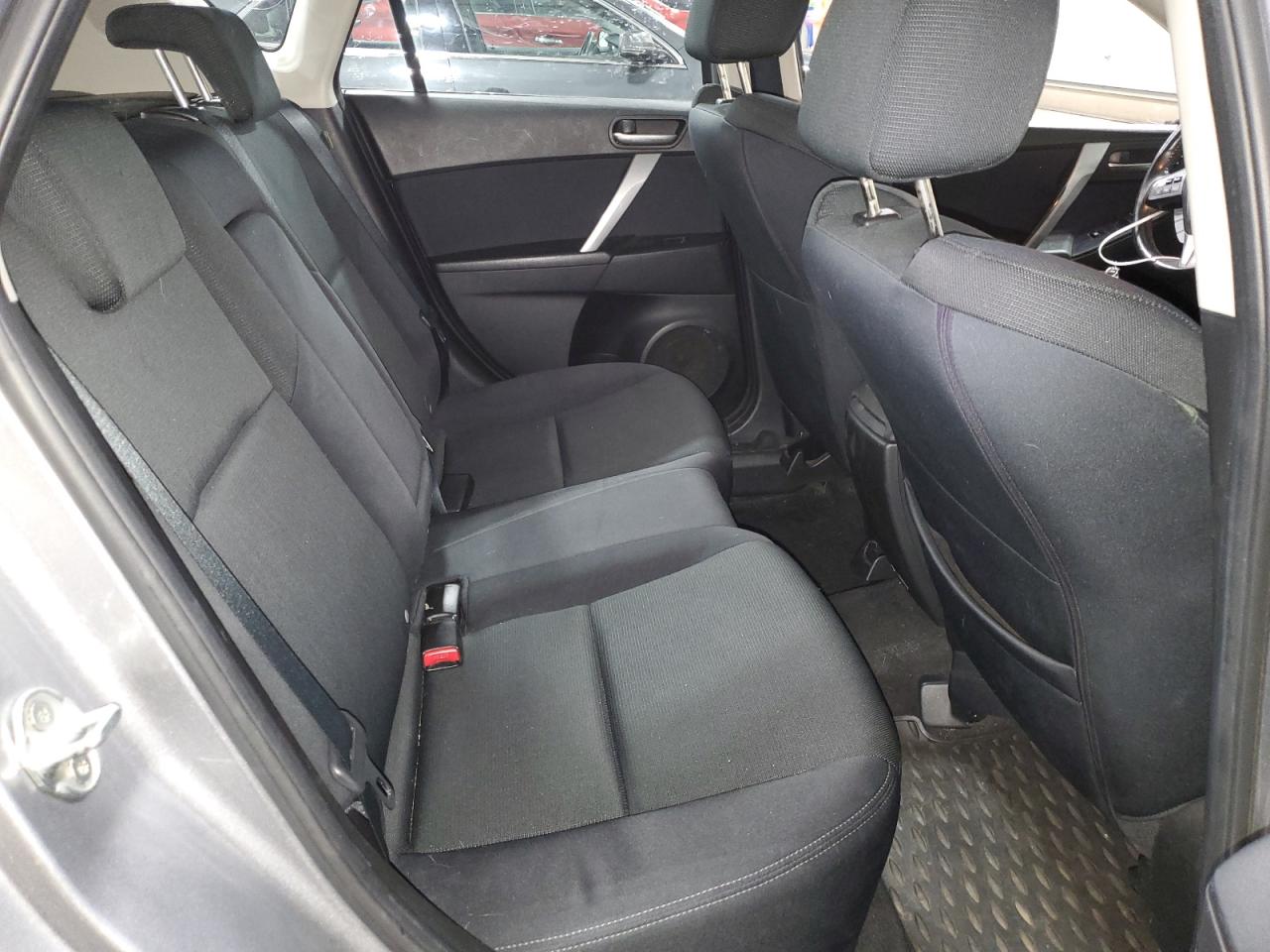 2010 Mazda 3 VIN JM1BL1H50A1173857 Copart auction photo, side / front end damage thumbnail 11